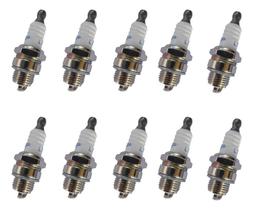 2X 10 Velas De Ignição L7T Curta Para Motosserras E Roçadeir