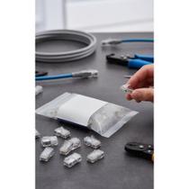 2x 100 Conectores RJ45 Macho Cat5e: Rede Rápida e Confiável 2x 100 Conectores RJ45 Macho Cat5e: Rede Rápida e Confiável