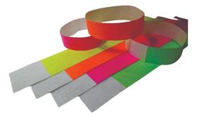 2X 100 Fitas Pulseiras Identificação Festas Eventos Congress