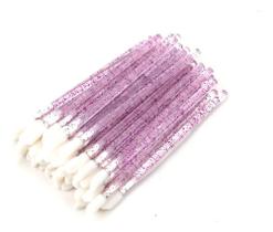 2X 100 Pincel Aplicador Descartável Batom Gloss Limpeza Cíli