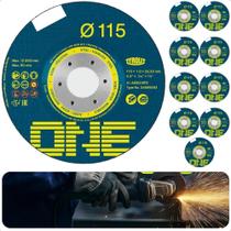 2X 10X Disco De Corte Fino 4.1/2'' 115Mm Aco Inox Tyrolit Ba