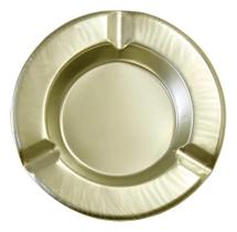 2X 12 Cinzeiros Redondo Lata Três Cigarros Metal Folha Fland