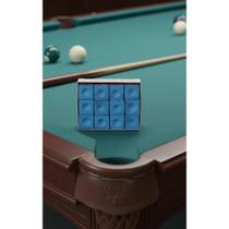 2x 12 Giz Profissional Azul P Taco Bilhar Sinuca Perfeito