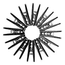 2X 12 Prendedores De Roupa Grande Pregador Resistente Plásti