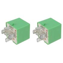 2x 12v 35a 5 pinos de resfriamento radiador relé do ventilador verde 6547tx co 2x 12v 35a 5 pinos de resfriamento radiador relé do ventilador verde 6547tx co