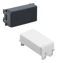 2X 15 Módulos Cegos Liz Grafite / Branco Tramontina