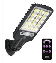 2X 180 Cob Mini Luminária Solar 180W Com Sensor De Movimento 2X 180 Cob Mini Luminária Solar 180W Com Sensor De Movimento