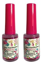 2X 2 Base Nutri Bomba Fortalecedora De Unhas Manicure