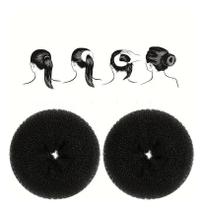 2X 2 Esponja Rosquinha Para Fazer Coque No Cabelo Donuts Hai