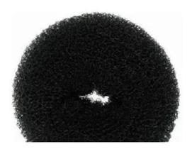 2X 2 Esponja Rosquinha Para Fazer Coque No Cabelo Donuts Hai