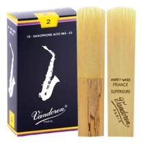 2X 2 Palheta Sax Alto Vandoren Tradicional 1 1,5 2 2,5 3 3,5 2X 2 Palheta Sax Alto Vandoren Tradicional 1 1,5 2 2,5 3 3,5