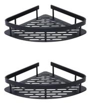 2X 2 Porta Shampoo E Sabonete Suporte De Canto Parede Banhei