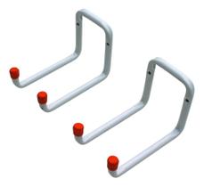 2X 2 Suporte De Parede Pendurar Escada Bicicleta Mangueira