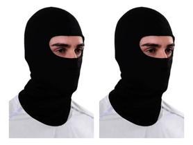2X 2 Toucas Ninja Balaclava Proteção Solar Ou Frio Bike Moto