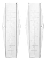 2X 2 Un Pluviômetro Multitec - Medidor De Chuva - 130Mm - Cu