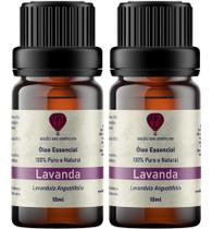 2X 2 Unid. Óleo Essencial De Lavanda 100% Puro 2X 2 Unid. Óleo Essencial De Lavanda 100% Puro