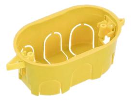 2X 20 Caixinha De Luz 4X2 Gesso Drywall Tomada E Interruptor 2X 20 Caixinha De Luz 4X2 Gesso Drywall Tomada E Interruptor