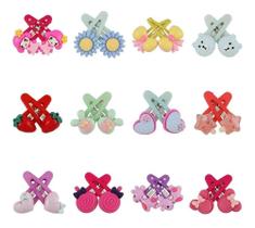 2X 20 Pares De Presilha Tic-Tac Para Cabelo Infantil 2X 20 Pares De Presilha Tic-Tac Para Cabelo Infantil