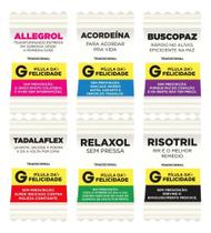 2X 200 Balas Já Personalizadas Divertidas Pílulas Da Felicid