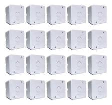 2X 20X Caixa Proteção Sobrepor Organizadora Cftv Stilus - 25