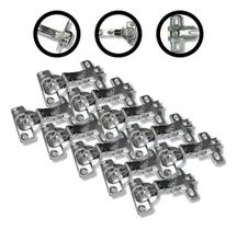 2X 20X Dobradiça Curva Armário Cozinha Guarda Roupa Móveis 2