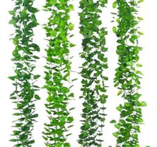 2X 24 Metros Trepadeira Artificial Folhagem Jiboia Uva Begôn