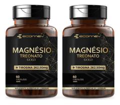2X 2X Magnesio Treonato + L Tirosina 100% Puro Premium 500Mg