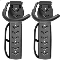 2X 2X Suporte Bicicleta Parede Pendurar Vertical Com Gancho