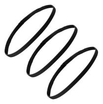 2X 3 Faixas Cabelo Suor Headband Corrida Esporte Testa Volei 2X 3 Faixas Cabelo Suor Headband Corrida Esporte Testa Volei