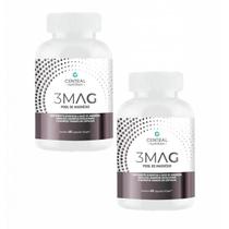 2x 3 Mag Magnesio Quelato Taurato Dimalato Central Nutrition