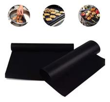 2X 3 Manta Grill Tapete Churrasqueira Antiaderente Reutilizá