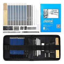 2X 35Pcs Kits Lápis Para Desenho Esboço Técnico Profissiona