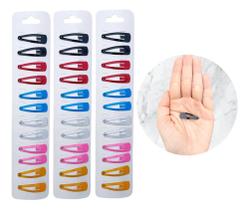 2X 36 Presilhas Pequenas Tic Tac Para Cabelo Revenda 2X 36 Presilhas Pequenas Tic Tac Para Cabelo Revenda