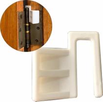 2X 4 Protetor Salva Dedo Trava Porta Proteção Bebe Branco
