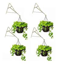 2X 4 Suporte Xaxim Gancho Pendurar Vaso De Planta Parede 20C 2X 4 Suporte Xaxim Gancho Pendurar Vaso De Planta Parede 20C