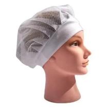 2X 5 Touca Toquinha Toca Rede De Tela De Cozinha Com Aba