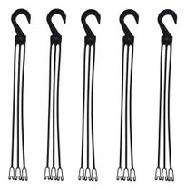 2X 50 Hastes Alças Preto Pendurador Vasos E Cuias Plantas 45