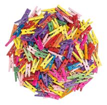 2X 50 Mini Pregador Prendedores Coloridos Fotos Drink Decora