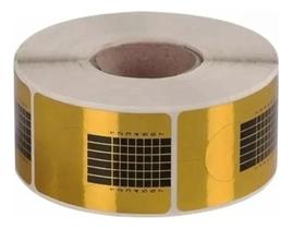 2X 500 Moldes Adesivos Papel Unhas Gel Porcelana Prof 2X 500 Moldes Adesivos Papel Unhas Gel Porcelana Prof