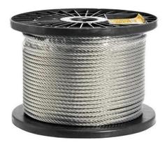 2X 50M Cabo De Aço 2,4 (3/32) 6X7 2X 50M Cabo De Aço 2,4 (3/32) 6X7
