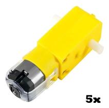 2X 5X Motor Dc 3-6V Caixa De Redução E Eixo Duplo Para Ardui 2X 5X Motor Dc 3-6V Caixa De Redução E Eixo Duplo Para Ardui