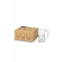 2x 6 Copos De Vidro Para Chopp E Cerveja 340ml - Festa