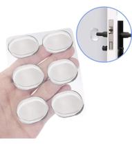 2X 6 Protetor Porta Adesivo Silicone Anti Impacto Parede Mov