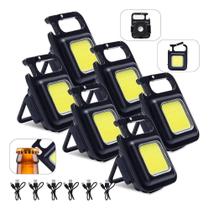 2X 6Pcs Mini Lanterna Chaveiro Portátil Abridor Montanhismo