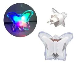 2X Abajur De Tomada Parede Luminária Borboleta Infantil 2020 2X Abajur De Tomada Parede Luminária Borboleta Infantil 2020