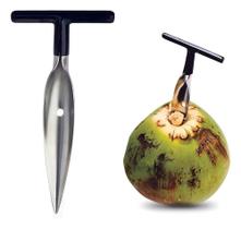 2X Abridor Furador Profissional De Coco Verde