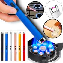 2x Acendedor Fogão Elétrico Eletrônico Usb Recarregável Luxo de plama 2x Acendedor Fogão Elétrico Eletrônico Usb Recarregável Luxo de plama