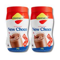 2x Achocolatado Saudável Zero Lactose New Choco 210g - Lowçucar