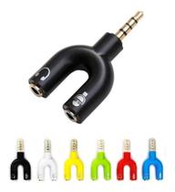 2X Adaptador Para Fone P3 X P2 Fone Microfone Notebook Ps4 X 2X Adaptador Para Fone P3 X P2 Fone Microfone Notebook Ps4 X