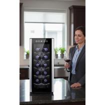 2x Adega Climatizada 12 Garrafas Alumínio Bivolt